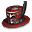 Pălărie Steampunk+(Roșie) F.png