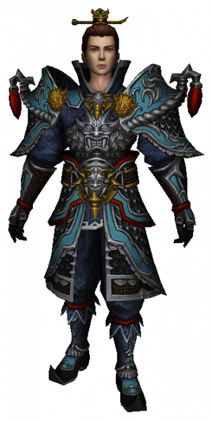 Fișier:Armură Samurai (Albastră) M Şaman.png